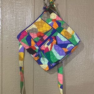 Vera Bradley Hipster Crossbody in the Pop Art pattern.